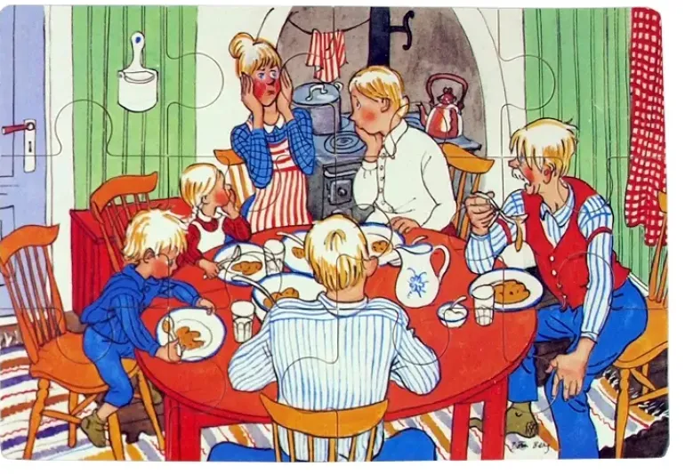 Hjelm Förlag: Astrid Lindgren Karaktärer (4 x 12)
