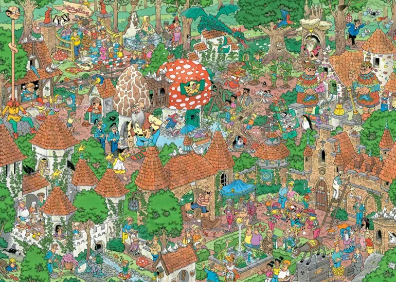 Jan Van Haasteren: Efteling - Fairytale Forest (1000)
