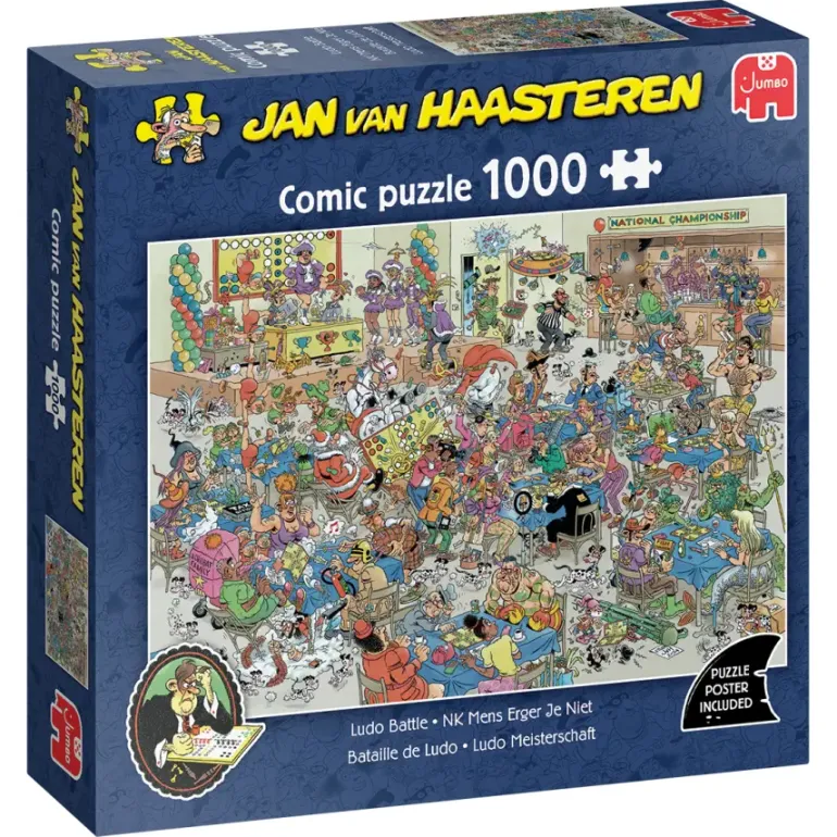 Jan Van Haasteren: Ludo Battle (1000)