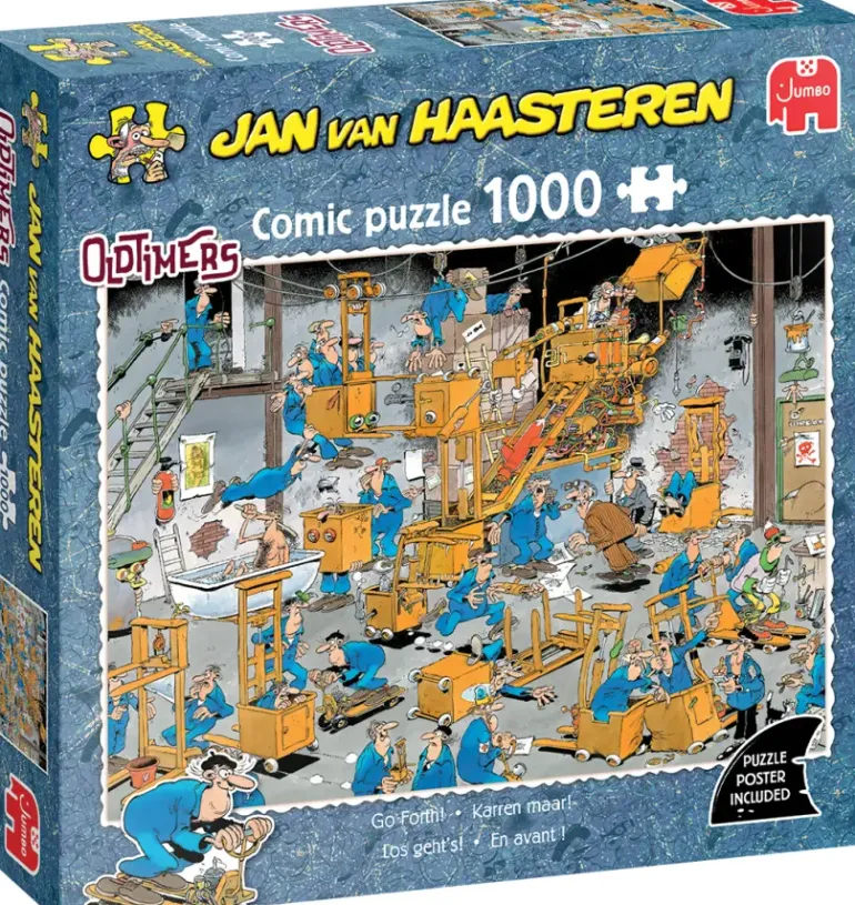 Jan Van Haasteren: Oldtimers - Go Forth! (1000)