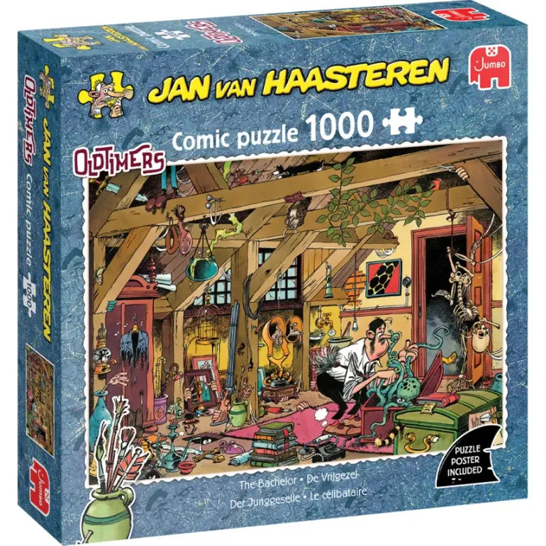 Jan Van Haasteren: Oldtimers - The Bachelor (1000)