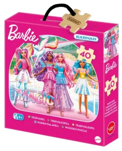 Kärnan: Träpussel - Barbie (40)