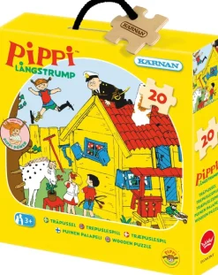 Kärnan: Träpussel - Pippi Långstrump & Villa Villekulla (20)