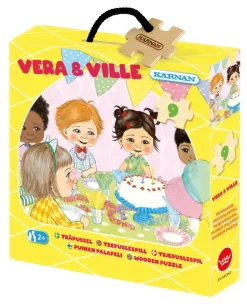 Kärnan: Träpussel - Vera och Ville (9)