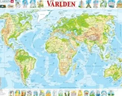 Larsen: Rampussel - Karta, Världen (80)