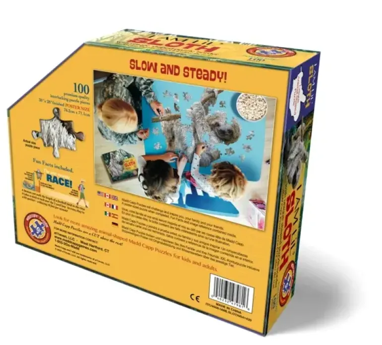 Madd Capp Puzzles: I am Lil' Sloth (100)