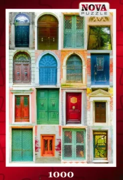 Nova Puzzle: Collage - Venetian Doors (1000)