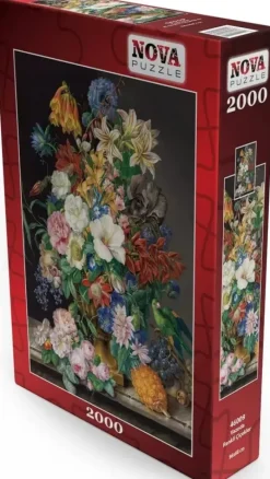 Nova Puzzle: Colorful Flowers in Vase (2000)