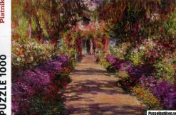 Piatnik: Claude Monet - A Pathway in Monet's Garden (1000)