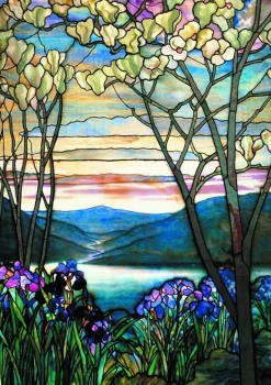 Piatnik: Louis Comfort Tiffany - Magnolias and Irises (1000)