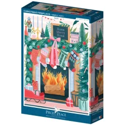 Pieces & Peace: Christmas Fireplace (500)