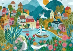 Pieces & Peace: Coastal Village (1000)