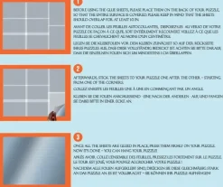 Puzzle Glue Sheets - Limark (12 st A4 för 2000 bitar) - Jig&Puz