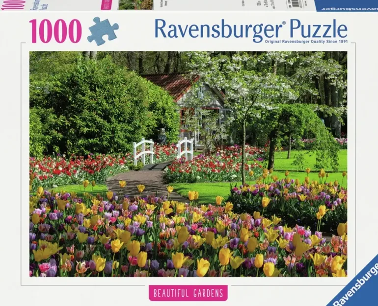 Ravensburger: Beautiful Gardens - Keukenhof Gardens, Netherlands (1000)
