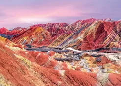 Ravensburger: Beautiful Mountains - Rainbow Mountains, China (1000)