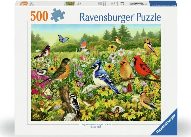 Ravensburger: Birds in the Meadow (500)