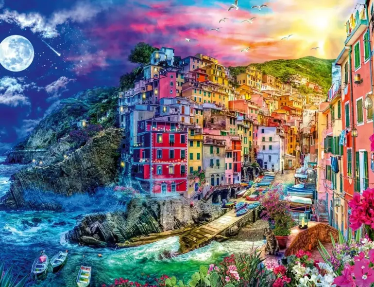 Ravensburger: Colorful Cinque Terre (2000)