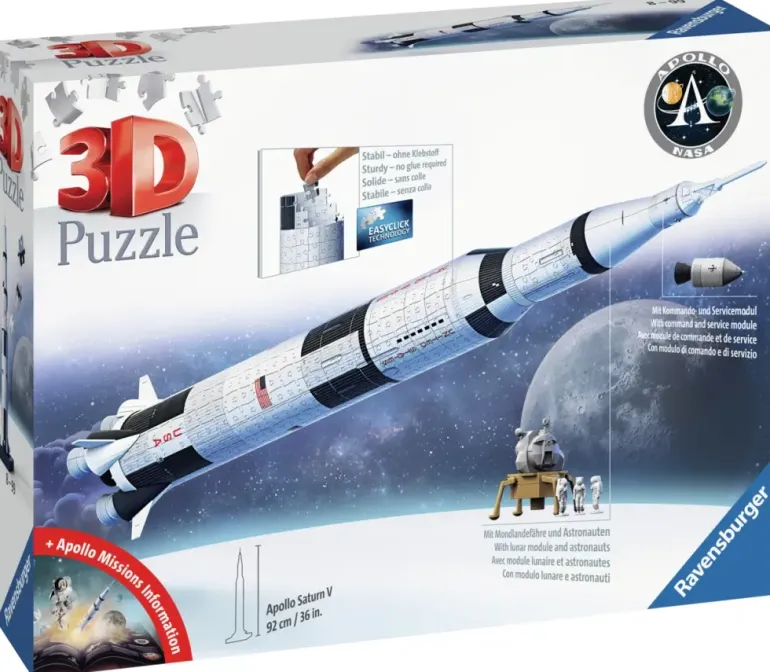 Ravensburger: 3D - Apollo Saturn V (504)