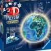 Ravensburger: 3D - Childrens Globe Nightlight, Earth by Night (74)