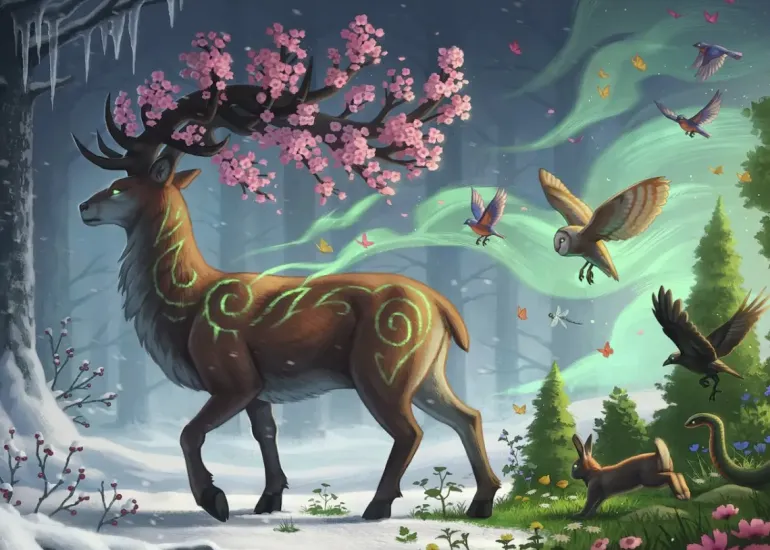 Ravensburger: Deer of Spring (1000)