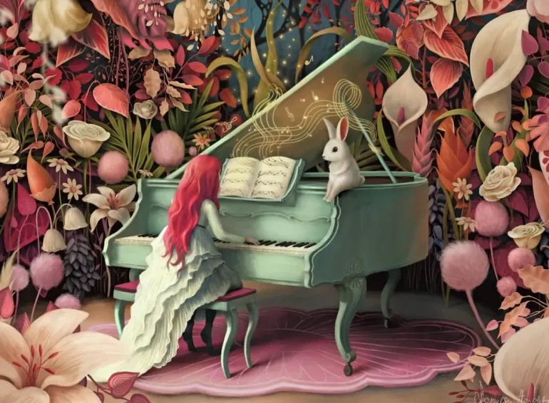 Ravensburger: Demelsa - Rabbit Recital (500)