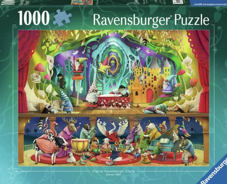 Ravensburger: Demelsa - Snow White and the 7 Gnomes (1000)