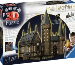 Ravensburger: 3D - Harry Potter, Hogwarts Castle - The Great Hall, Night Edition (643)