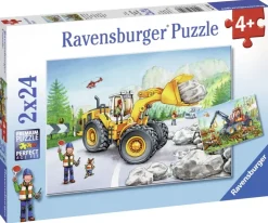Ravensburger: Diggers at Work (2 x 24)