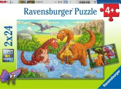 Ravensburger: Dinosaurs at Play (2 x 24)