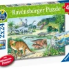 Ravensburger: Dinosaurs of Land and Sea (2 x 24)
