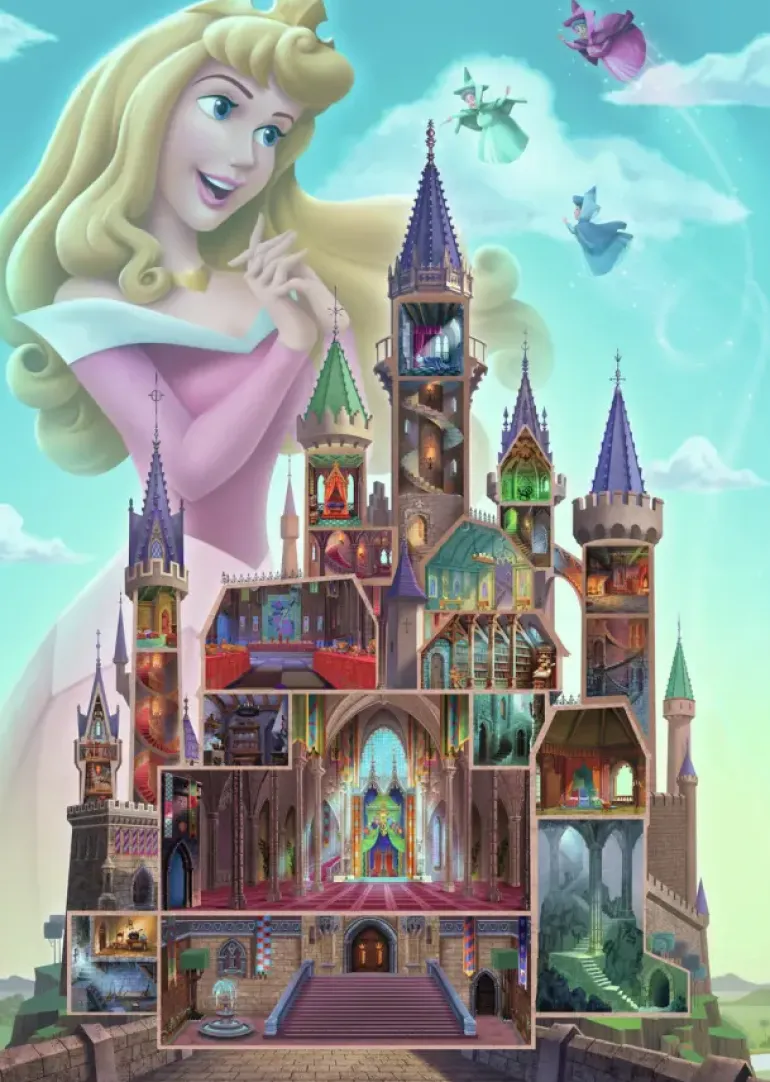 Ravensburger: Disney - Castle Collection, Aurora (1000)
