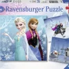 Ravensburger: Disney - Frozen, Winter Adventures (3 x 49)