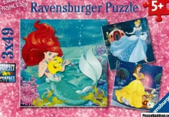 Ravensburger: Disney - Princesses Adventure (3 x 49)