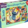 Ravensburger: Disney - Stitch, Aloha (3 x 49)