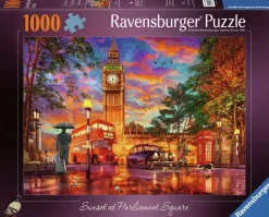 Ravensburger: Dominic Davison - Sunset at Parliament Square, London (1000)