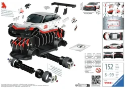 Ravensburger: 3D - Porsche 911 GT3 Cup (152)
