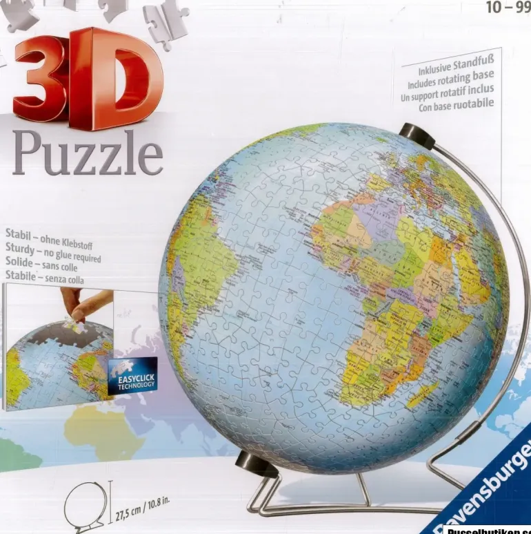 Ravensburger: 3D - World Globe (550)