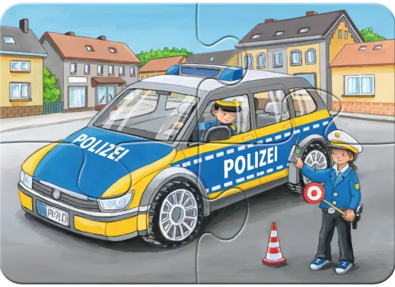 Ravensburger: Emergency Vehicles (2, 4, 6, 8)