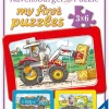 Ravensburger: Excavator, Tractor and Dump Truck (3 x 6)