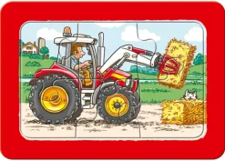 Ravensburger: Excavator, Tractor and Dump Truck (3 x 6)