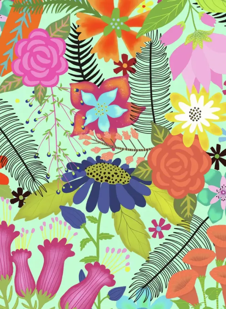 Ravensburger: Flowerjungle (500)