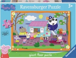 Ravensburger: Golvpussel - Greta Gris (Peppa Pig) - Fun at the Club House (24)
