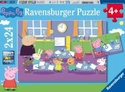 Ravensburger: Greta Gris - Peppa Pig at Playgroup (2 x 24)