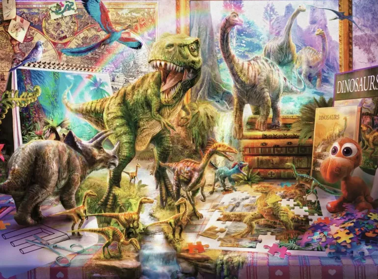 Ravensburger: Jan Patrik Krasny - Dinosaur Escape (100)