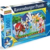 Ravensburger: Knuckles, Sonic, Tails, Amy (100)
