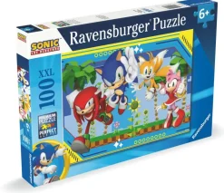 Ravensburger: Knuckles, Sonic, Tails, Amy (100)