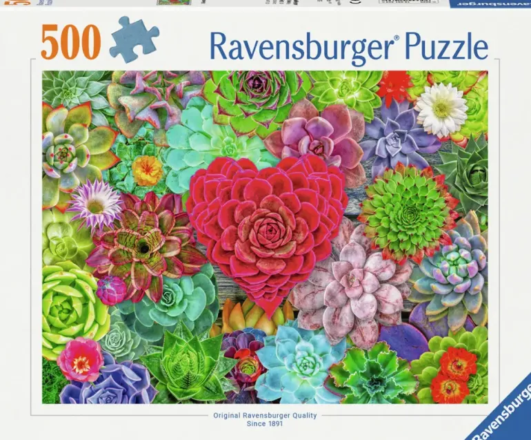 Ravensburger: Lars Stewart - Succulent Love (500)