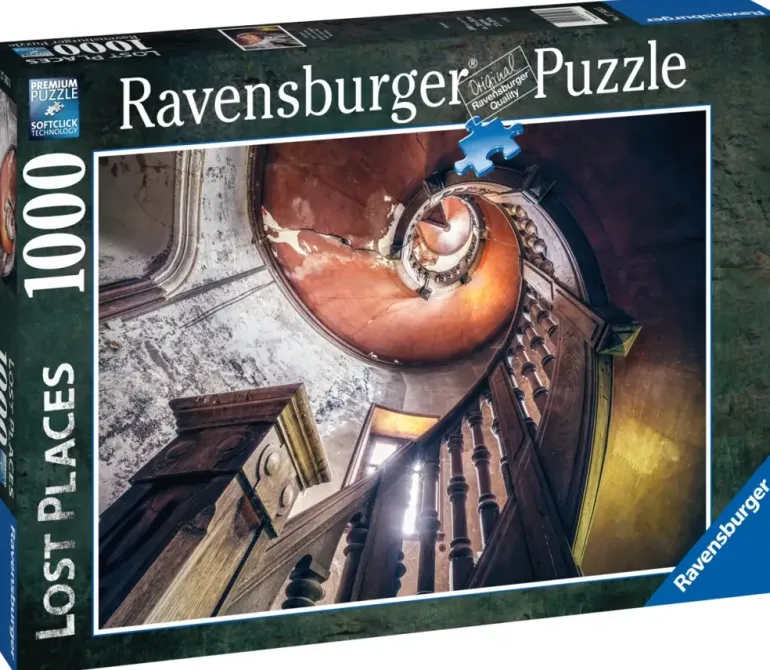Ravensburger: Lost Places - Oak Spiral, Spiral Staircase (1000)