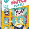 Ravensburger: Mix & Match - Animal Rock! (3 x 24)