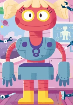 Ravensburger: Mix & Match - Build Your Robots! (3 x 24)